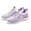 Sneaker LASCANA, Damen, Gr. 38, lila, Obermaterial: 100% Textilmaterial. Futter: 100% Textilmaterial. Decksohle: 100% Textilmaterial. Laufsohle: 100% Synthetik, unifarben mit Farbeinsatz, sportlich, Schuhe Slip-on-Sneaker, Slipper, Halbschuh, bequem...