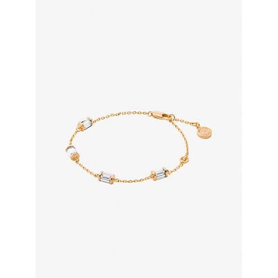 Michael Kors Cubic Zirconia Bracelet Gold One Size