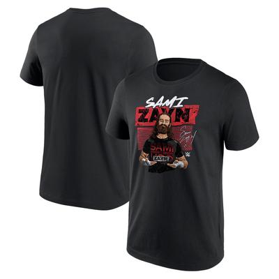 WWE Sami Zayn Pose T-Shirt - Schwarz - Herren Image