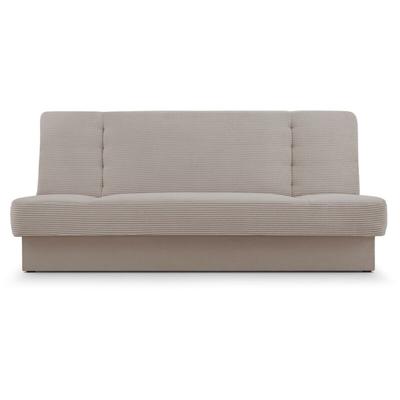 Sofa mit Schlaffunktion und Bettkasten Klappsofa Schlafsofa Clic-Clack Couch für Wohnzimmer Image