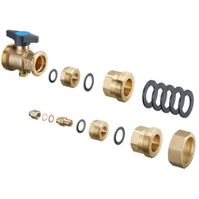 Oventrop - Wärmemengenzähler Einbau-Set für wmz 110/130 mm mit ¾" bzw. 1" Anschluss 1352250 Image