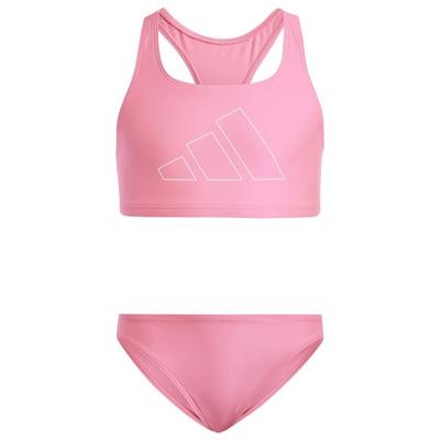 adidas - Kid's Bold Bars Bikini - Bikini Gr 140 rosa