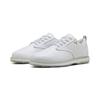 Golfschuh PUMA "Avant 2 Golfschuhe Damen", Gr. 37, weiß ash gray feather, Obermaterial: Textil, Synthetik, Kuhleder; Futter: Textil, Synthetik; Innensohle: Textil; Laufsohle: Gummi, Schuhe