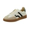 Sneaker GANT "Cuzima", Damen, Gr. 37, beige (beige kombiniert), Leder, Veloursleder, kontrastfarbene Details, casual, Schuhe Retrosneaker, im Vintage-Look