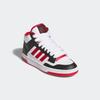 Sneaker ADIDAS SPORTSWEAR, Damen, Gr. 37, core schwarz, team power rot 2, cloud weiß, Synthetik, Leder, sportlich, Schuhe, Sneaker, Schnürboots, Winterschuhe