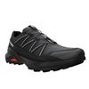 Trailrunningschuh SALOMON "SPEEDCROSS PEAK", Gr. 47, schwarz, schwarz, glacier gray, Synthetik, Textil, sportlich, Schuhe, wasserdicht