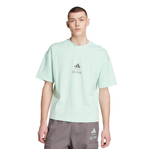 T-shirt tissé premium Mercedes AMG Petronas adidas F1 - Vert - Homme Taille: M
