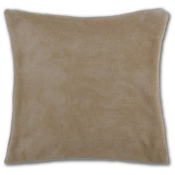 Bestlivings Kissenhülle "Kuschel" ca. 40x40cm beige - sandbeige mit Füllung Image