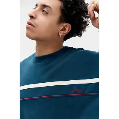 iets frans. Teal Taped Sweatshirt - Teal S at Urban Outfitters