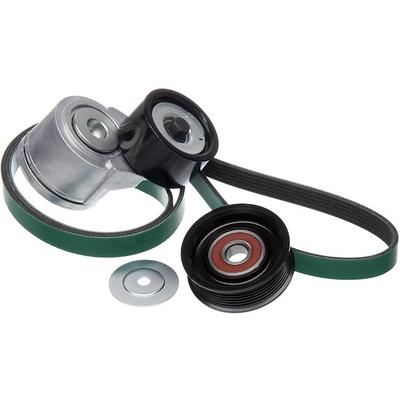 2008-2018 Kenworth T660 Air Conditioning Serpentine Belt Drive Component Kit - Gates