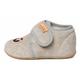Living Kitzbühel - Kid's Babyklett Sandy Smiley - Hüttenschuhe 22 | EU 22 grau
