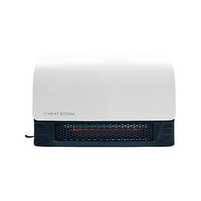 Heat Storm Sedona 1500-Watt Infrared Wall Mounted Electric Space Heater, White