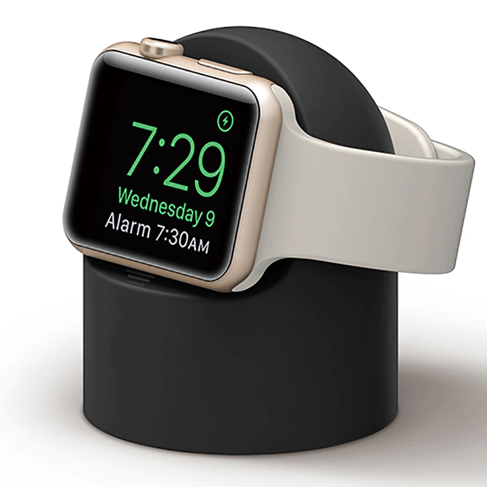 Ladestation für Apple Watch Band 44 mm 45 mm 49 mm 40 mm 41 mm 42 mm 38 mm Zubehör Ladestation iWatch 9 8 7 6 5 4 3 SE Ultra Image