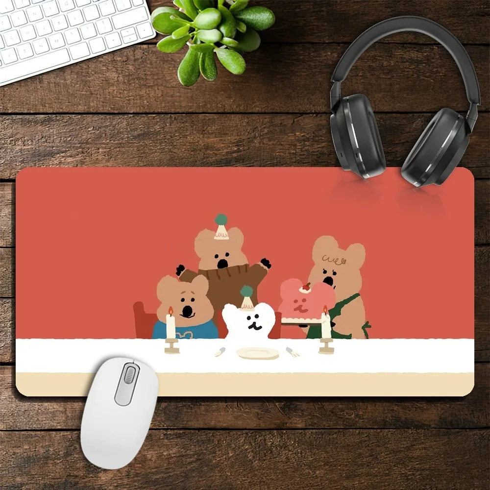 Kawaii d-dinotaengs mouse pad computer laptop erweiterte maus matten große gummi tastaturen tisch matte zubehör Image