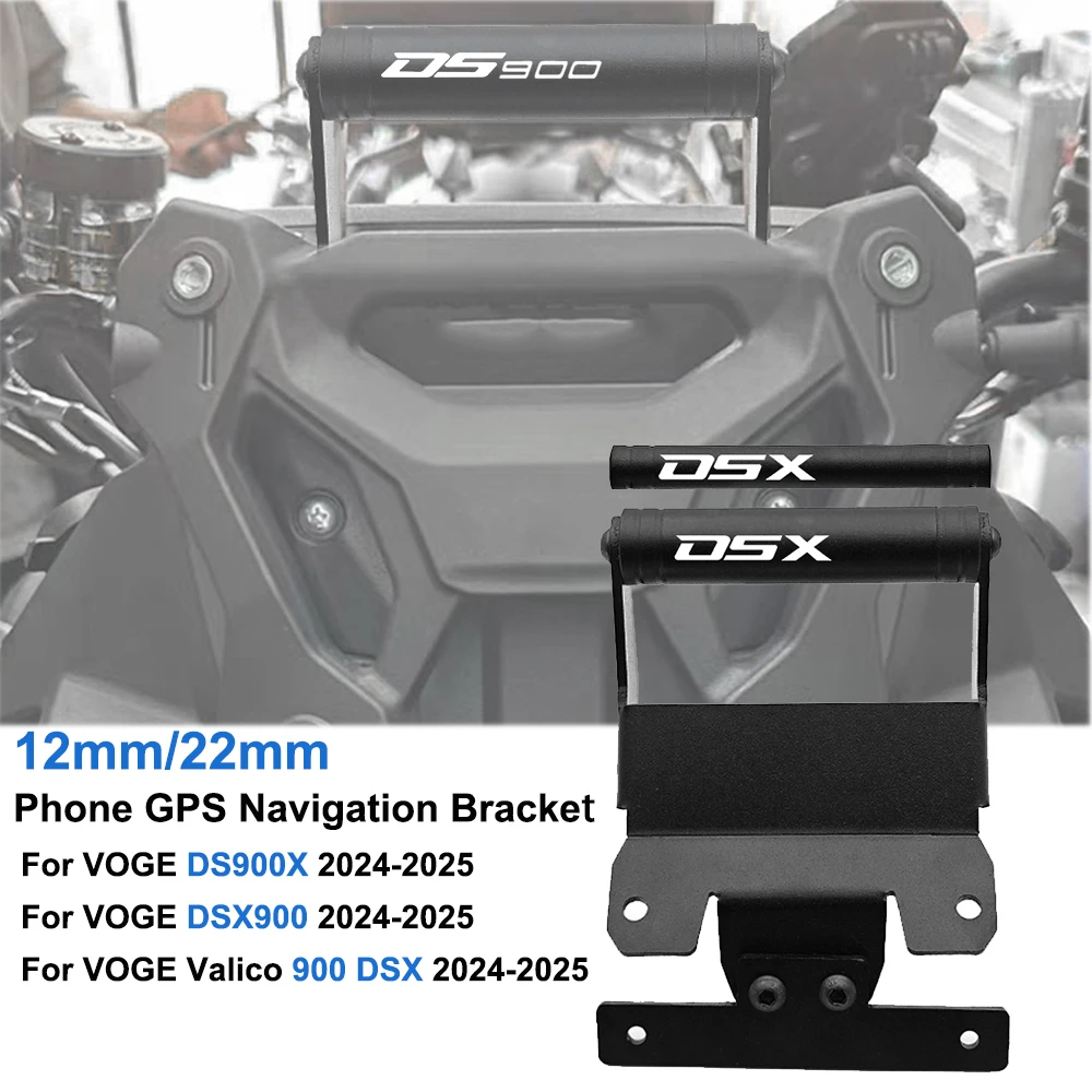 Für VOGE DS900X DSX900 Valico 900 DSX DS12mm/22mm Handy GPS Navigation Lenker Verlängerung Halterung Set montage Halter Image