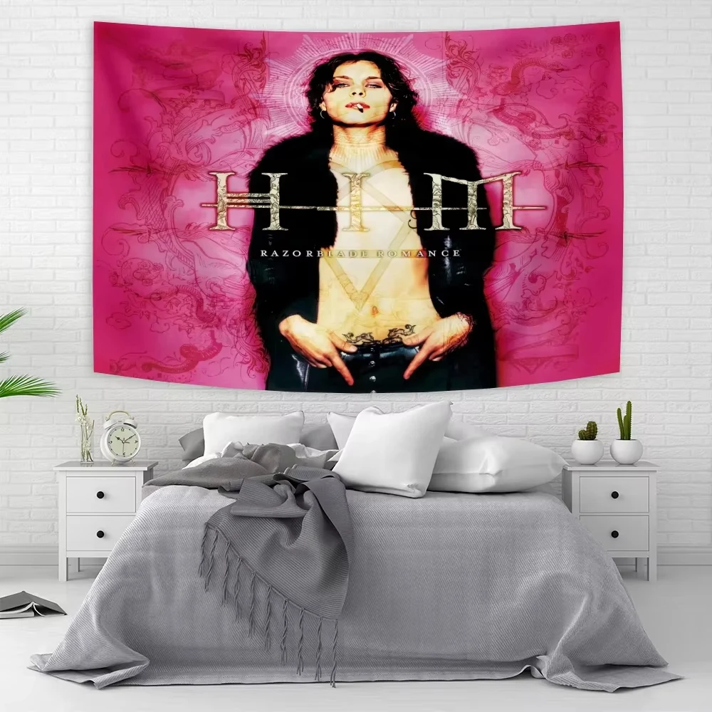 Hims Band Vv Valo Razor Dekor Wandteppich Home Wandbild Raumdekoration Wandkunstdruck Modernes Bild Vintage Ästhetische Flaggen Party Image