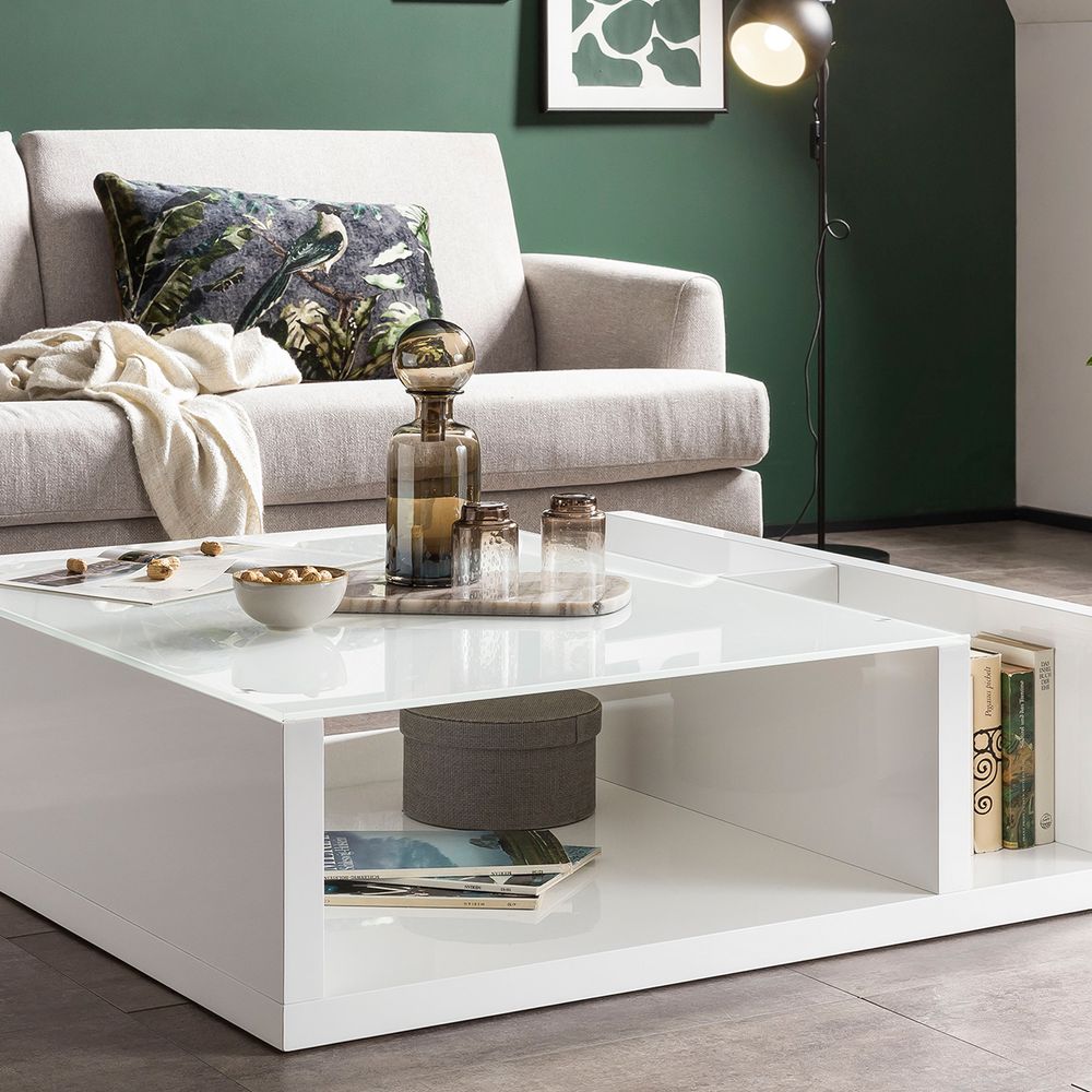 SalesFever »Oido« Couchtisch weiß 100x30x100 cm