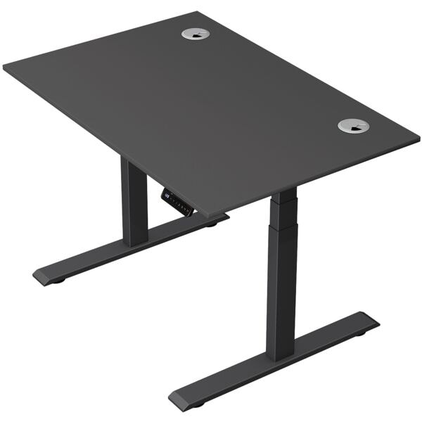 Kerkmann Steh-Sitztisch »Move 2 Plus« 120 x 80 cm - Gestell anthrazit grau, 120x127x80 cm