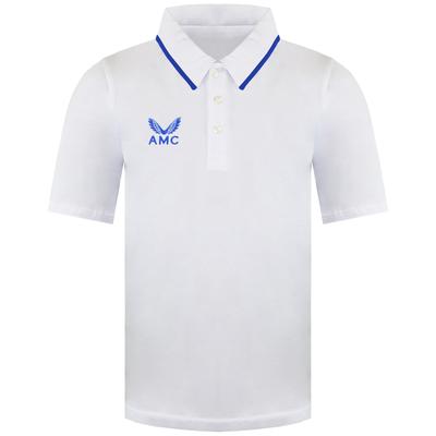 Castore Kids Unisex Media White Tennis Polo Shirt - Size Large | Castore Sale | Discount Designer Brands