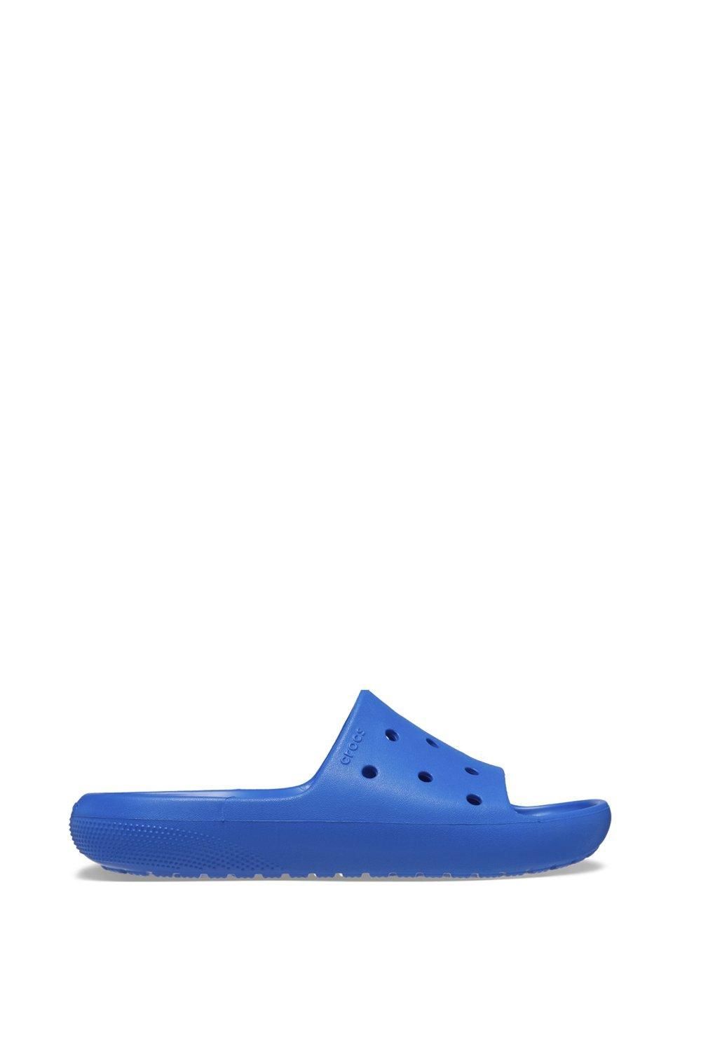 Crocs Womens Classic Slide Blue Bolt Resin - Size UK 4 | Crocs Sale | Discount Designer Brands