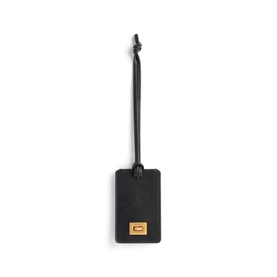 Balenciaga Charm/Keychain Rodeo Luggage Tag - Black