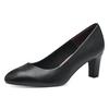 Pumps TAMARIS, Damen, Gr. 41, schwarz, Lederimitat, elegant, Schuhe, Tricherabsatz, Festtagsschuh, Abendschuh in klassischer Optik