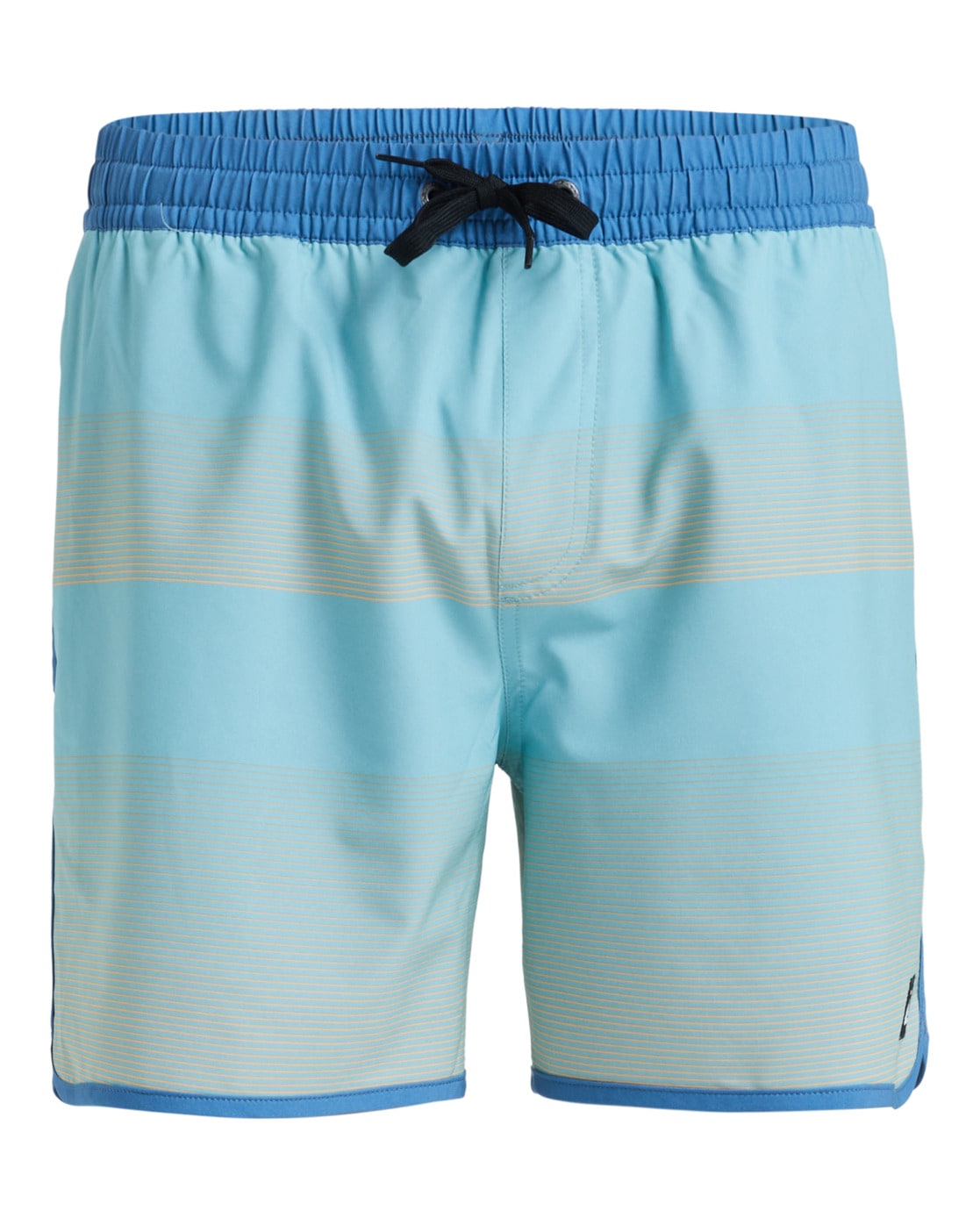 Boardshorts QUIKSILVER "Surfsilk Scallop 16", Herren, Gr. M, aquifer tijuana, 92% Polyester, 8% Elasthan, Hosen Image