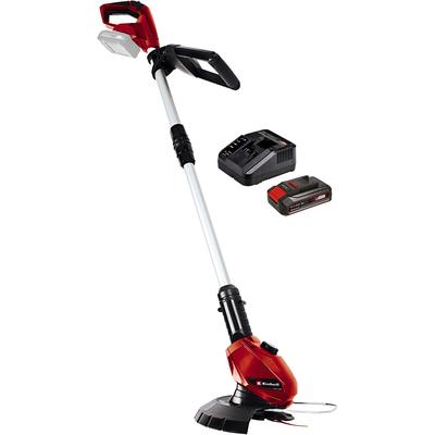 Akku-Rasentrimmer EINHELL "»GE-CT 18 Li (1x 2,5 Ah)«", rot (rot, schwarz), Motorsensen, Inkl. Akku, Ladegerät und 20 Ersatzmesser