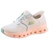Slip-On Sneaker SKECHERS "GLIDE-STEP PRO", Damen, Gr. 39, beige (beige kombiniert), Textil, Synthetik, sportlich, Schuhe Sneaker, Trekkingschuh, Slipper, Freizeitschuh mit Slip-Ins Funktion