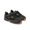 Sneaker DC SHOES "DC Ascend", Gr. 11(44,5), schwarz (schwarz, schwarz, gum), Obermaterial: Leder (Kuh) / Futter: Textil / Außensohle: Gummi, Schuhe