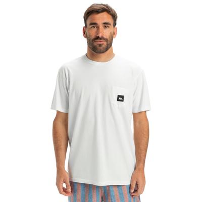 T-Shirt QUIKSILVER "Salt Water", Herren, Gr. XXL, weiß, 100% Baumwolle, Kurzarm, Shirts Image