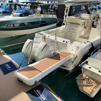 2025 New Inflatable Gangway Inflatable Floating Dock with EVA, Non-Slip Water Access Gangway for
