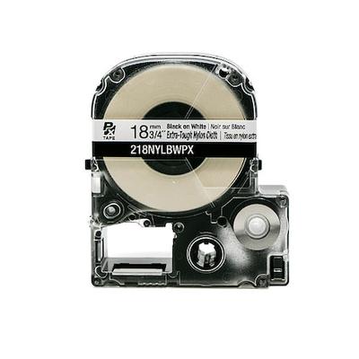 EPSON 218NYLBWPX Nylon Cloth Label Tape,19 ft L,Matte Wht