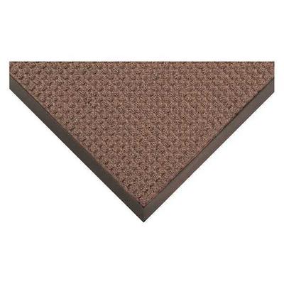 CONDOR 36VK25 Entrance Mat, Polypropylene, 3/8 in thick, Brown, 4 ft x 6 ft