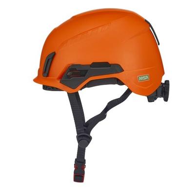 MSA SAFETY 10242810 Safety Helmet, ABS, 4 Point Ratchet, Type 2, Class E