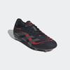 Fußballschuh ADIDAS PERFORMANCE "PREDATOR PRO FG", Gr. 42, core schwarz, grau four, lucid rot, Synthetik, sportlich, Schuhe