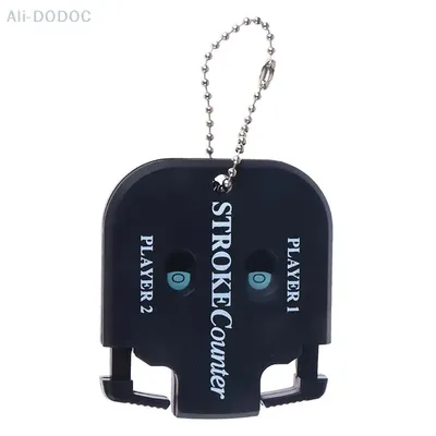 1pc Mini handliche Golf Shot Count Stroke Putt Score Counter zweistellige Scoring Keeper mit Schlüssel anhänger Trainings hilfen