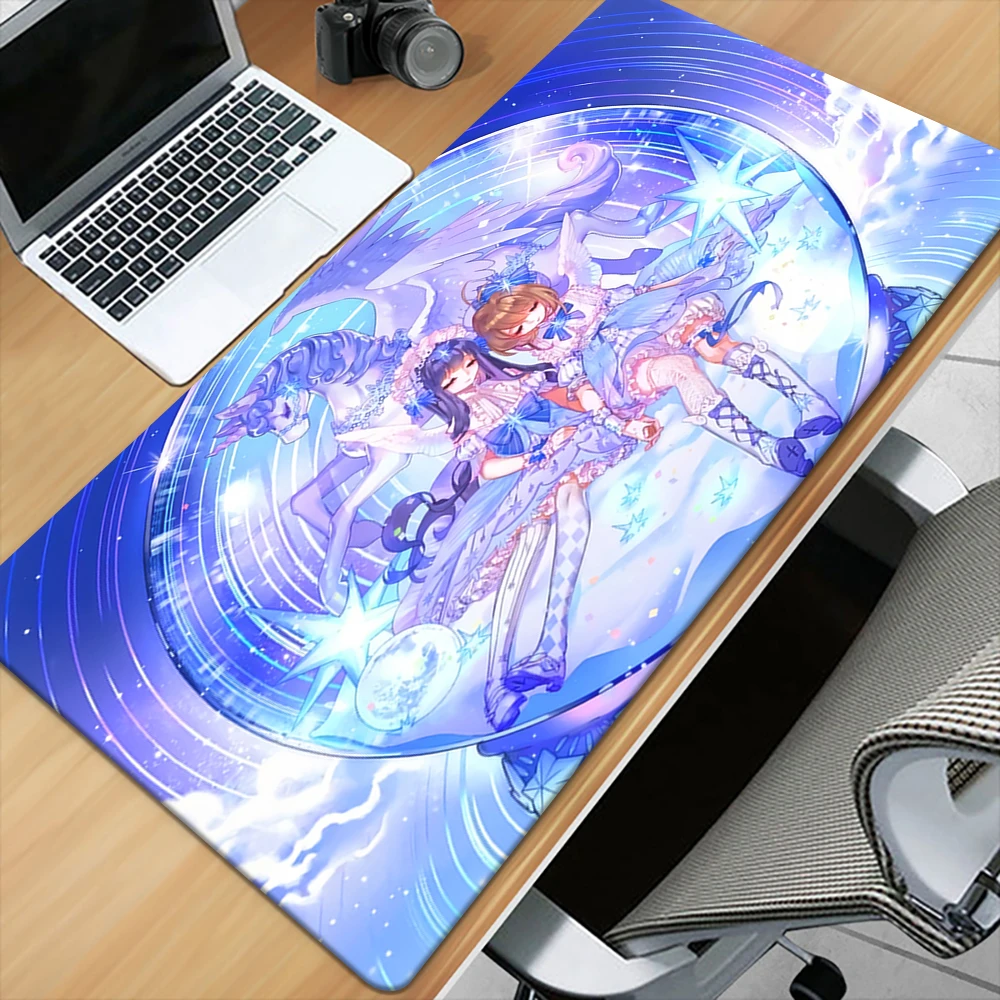 C-Card captor Sakura niedlichen Cartoon Mädchen große xxl Mouse pad Mauspad Tastatur, Spiel zubehör, Maus matten, Büro. Laptop Schreibtisch matte. Image