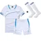 Maglie da calcio per bambini adulti Uomo Ragazzi Ragazze Studenti Set da calcio Sport corti Uniformi per bambini Calzini fitness Tute da ginnastica 02