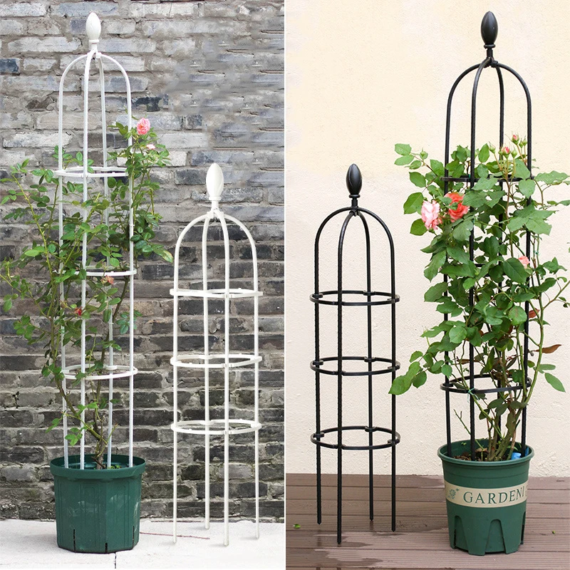1Set Klettern Anlage Spalier Garten Unterstützung Käfige Für Blumen Pflanzen Klettern Unterstützung Rahmen Spalier DIY Reben Topf Anlage Stehen Image