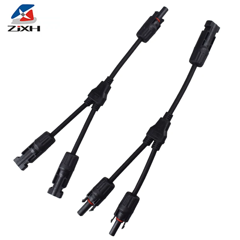 2Y Zweig Parallelverbindung 30A 1000V Elektrischer Solaranschluss Photovoltaik 2 Stück Solarpanel Kabel Drahtverbindung Image