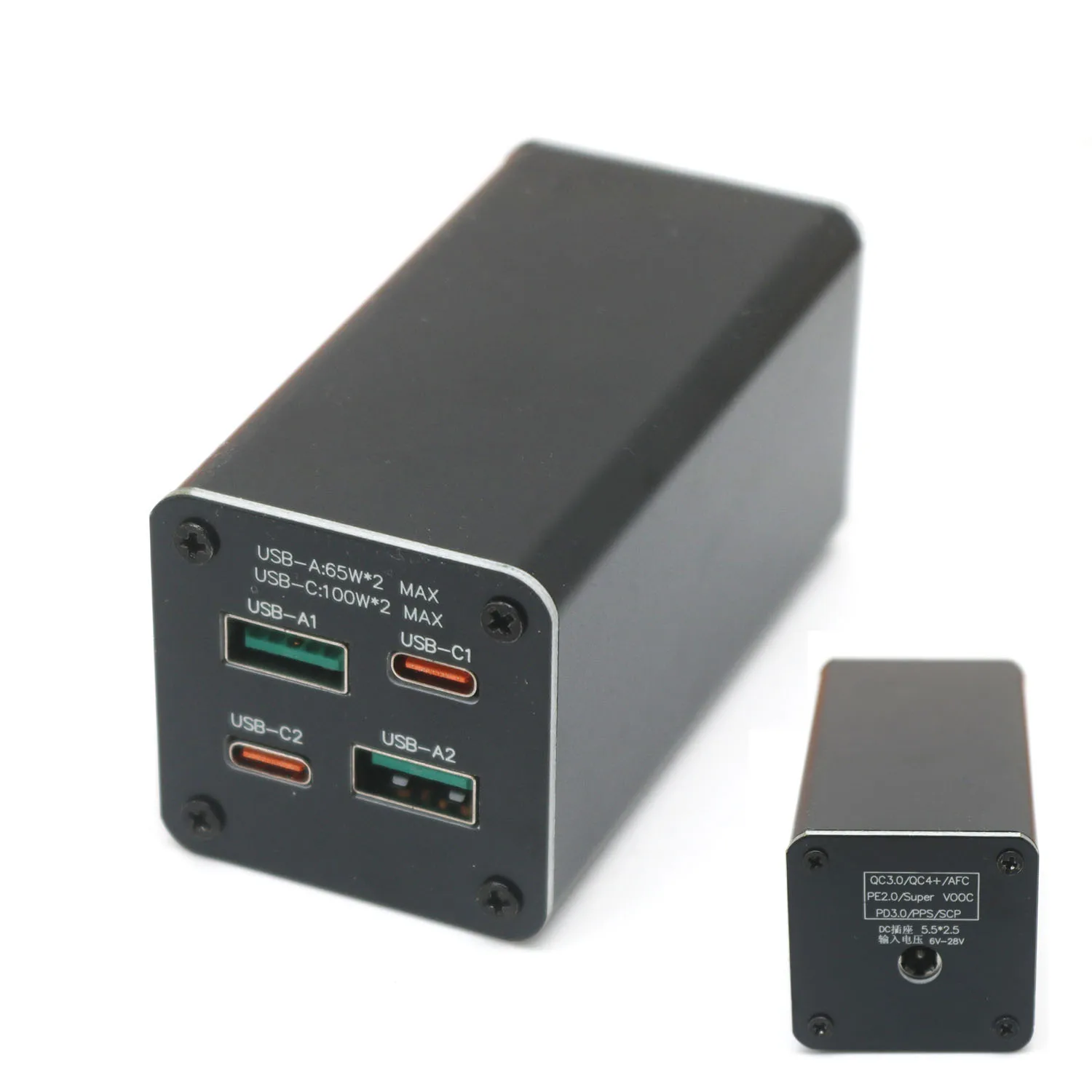 PD 100W AUTOLadegerät Schnelllademodul TYPE-C USB Unabhängiger Schnellladekonverter SVOOC65W Mobiltelefon PD QC Protokoll PPS Image