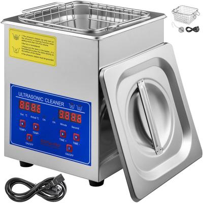 Mophorn 2L Ultraschallreiniger Edelstahl Digital Heater Timer Schmuck Reinigung Kommerzielle