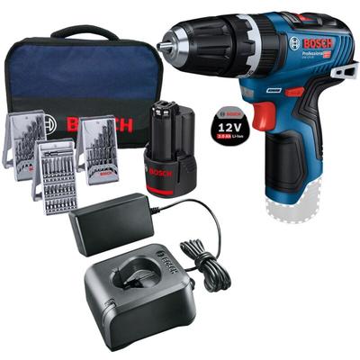 Akku-Schlagbohrmaschine gsb 12V-35 / 1x 2,0 Ah Akku + Ladegerät inkl. Zubehör-Set im Softbag - Bosch Image