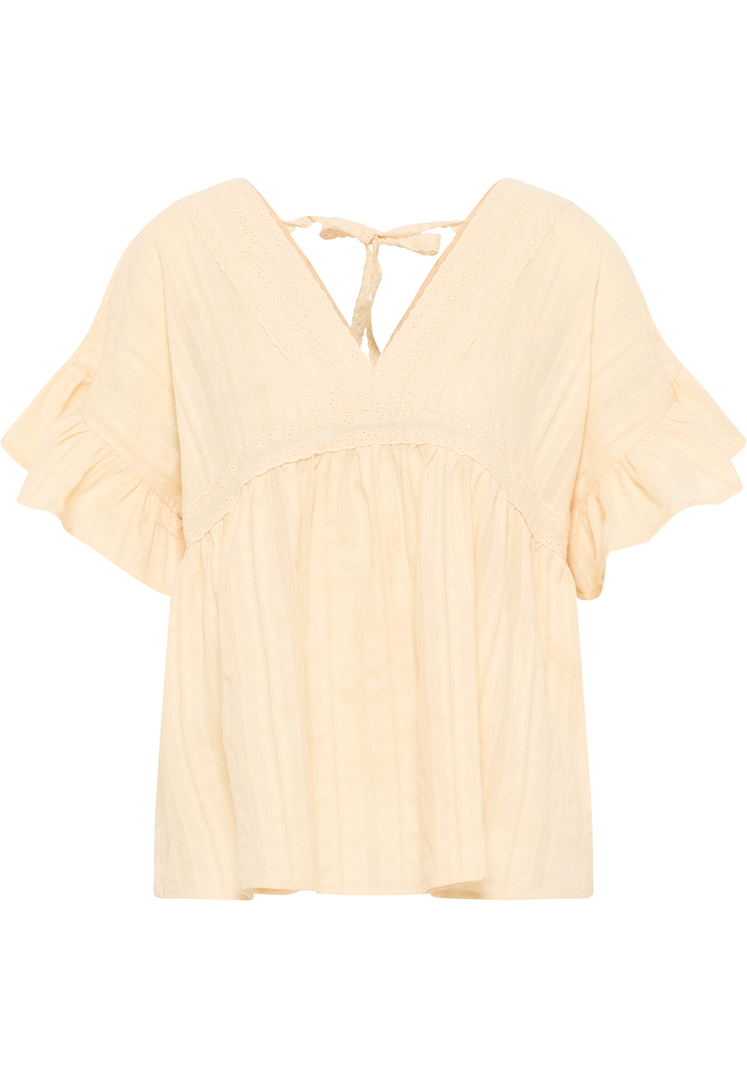 Dreimaster Tunika Damen Beige Creme Image
