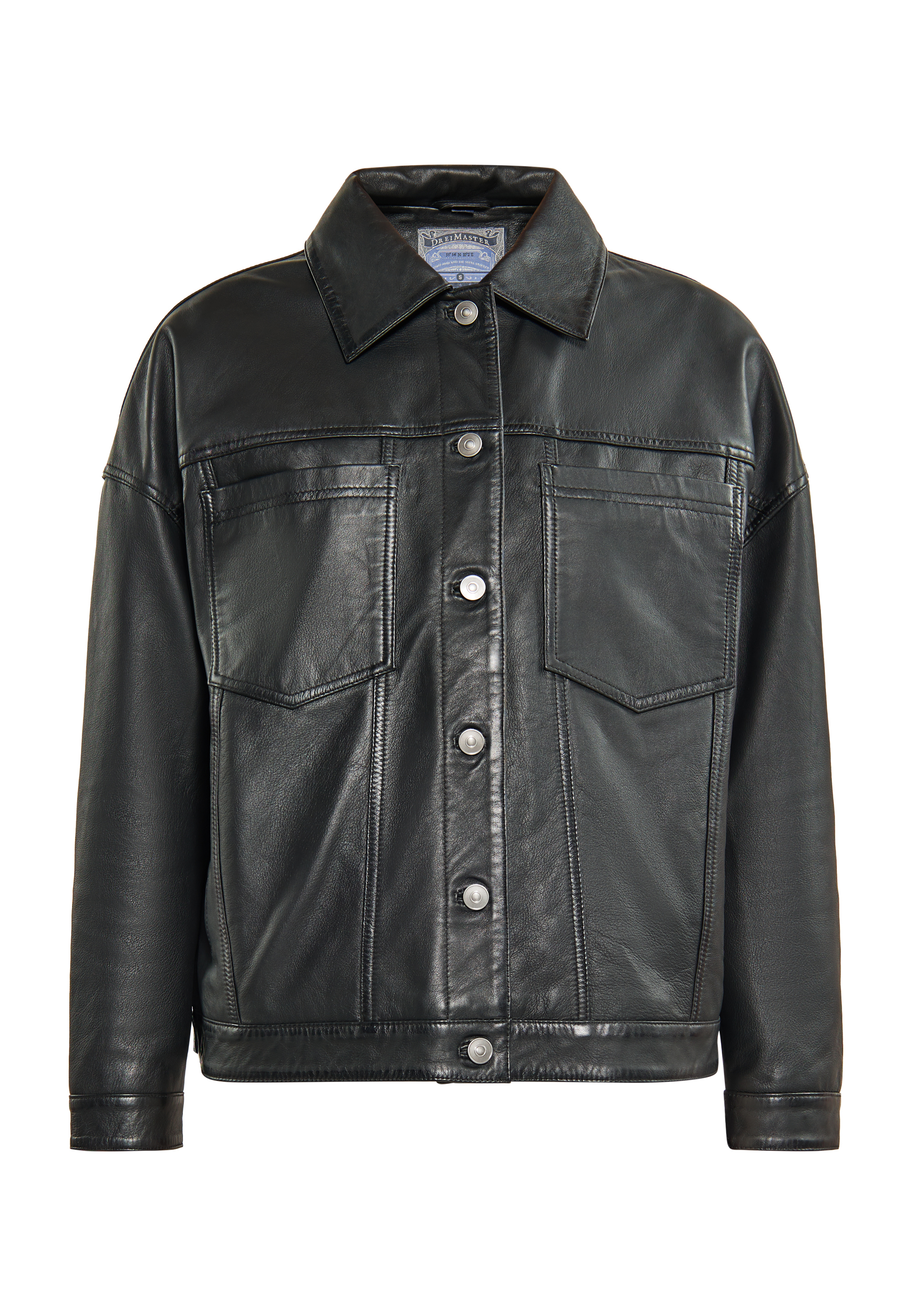 Dreimaster Jacke Damen schwarz S