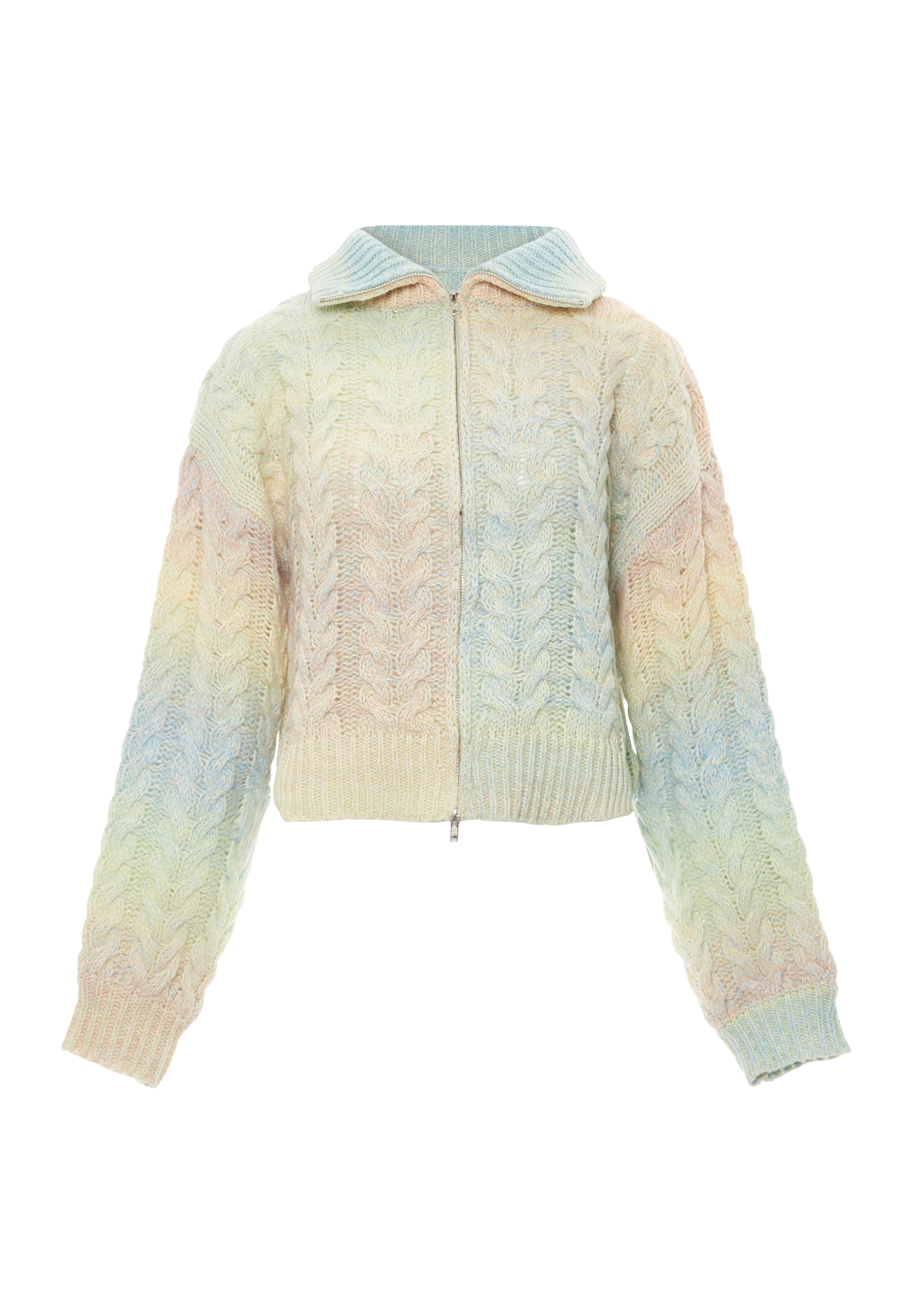 Mymo Strickjacke Damen Blauminze Image