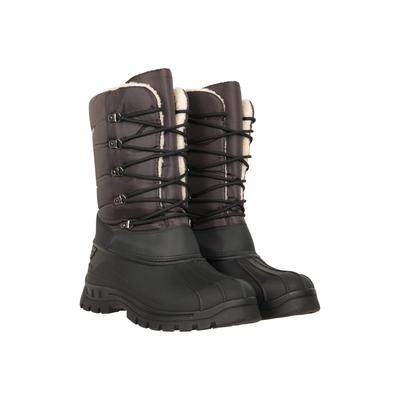 Mountain Warehouse - Herren Schneestiefel "Plough", Sherpa-Futter (Braun) Image