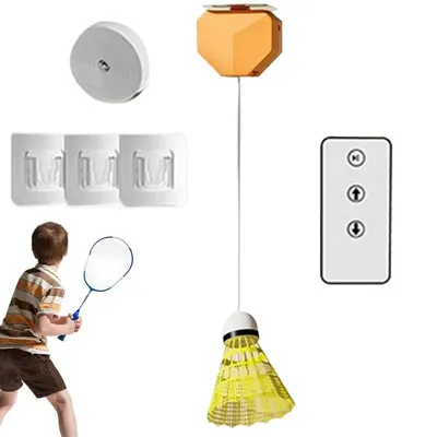 Automatic Rebound Badminton Trainers Professional Single-Player Rebound Trainer Badminton Sport Training Accessories