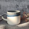 2.55oz Keramik Espressotassen Set - Handgemachte Espressotasse mit Griff - Keramik Teetassen Set - Geschenk für Teeliebhaber - Für Espressoliebhaber
